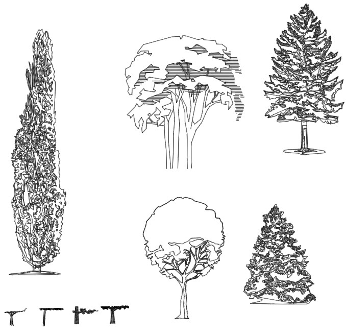 Among trees чертежи